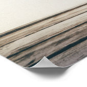 Chinese Elm Bonsai-boom in de winter Poster (Hoek)