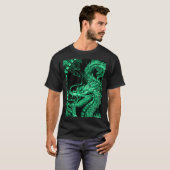 Chinese Emerald Emperor Dragon Art T-shirt (Voorkant volledig)