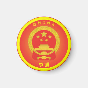 Chinese Erfgoed Embleem Magneet
