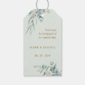 Chinese Eucalyptus Double Happiness/Song Hy Cadeaulabel (Achterkant)