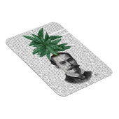 Chinese Evergreen Head Plant Magneet (Rechterzijde)