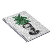 Chinese Evergreen Head Plant Notitieboek (Rechterzijde)