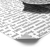 Chinese Evergreen Head Plant Poster (Hoek)