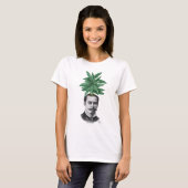 Chinese Evergreen Head Plant T-shirt (Voorkant volledig)