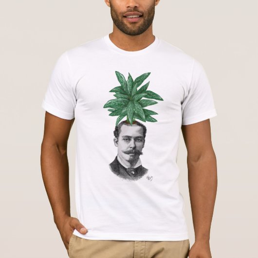 Chinese Evergreen Head Plant T-shirt (Voorkant)