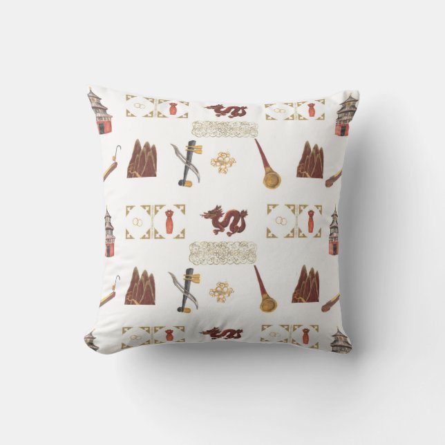 Chinese favoriete Amerikaanse MoJo Pillow Kussen (Voorkant)