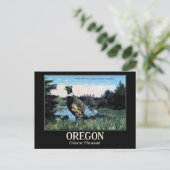 Chinese fazant, de vogel van Oregon Briefkaart (Staand voorkant)