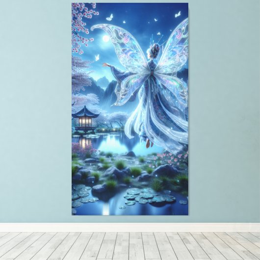 Chinese fee canvas afdruk (Insitu (Houten vloer))