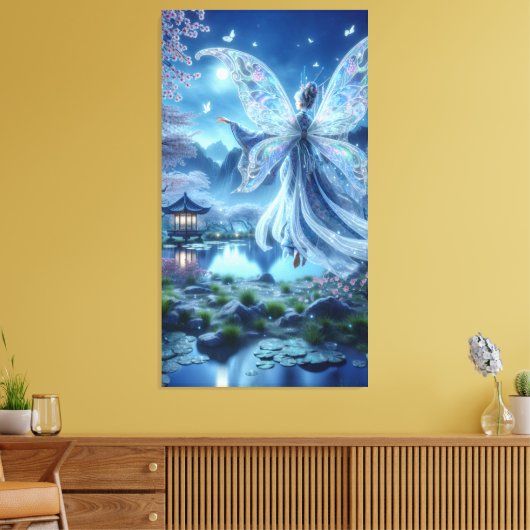 Chinese fee canvas afdruk (Insitu (Woonkamer))