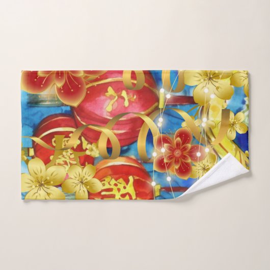 Chinese feestdagen bad handdoek (Handdoek)