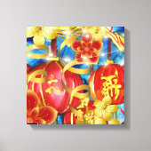 Chinese feestdagen canvas afdruk (Voorkant)