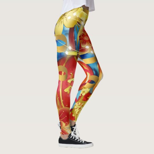 Chinese feestdagen leggings (Rechts)