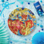 Chinese feestdagen papieren bordje (Feest)