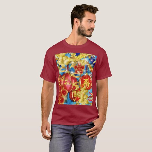 Chinese feestdagen t-shirt (Voorkant volledig)