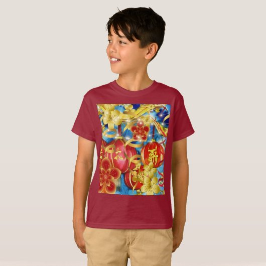 Chinese feestdagen t-shirt (Voorkant volledig)