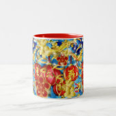 Chinese feestdagen tweekleurige koffiemok (Center)