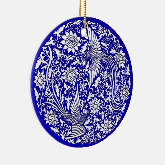 Chinese fenix keramisch ornament (Rechts)