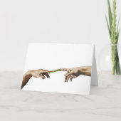 Chinese Fingertrap Verjaardag Kaart (Voorkant)