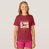 Chinese Fire Horse New Year 2026 Kid's T-shirt (Voorkant volledig)