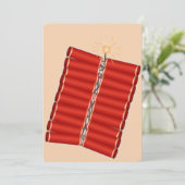 Chinese Firecrackers Kaart (Staand voorkant)