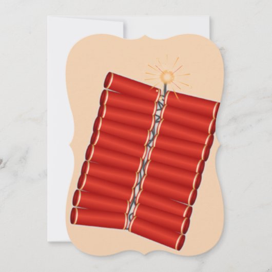 Chinese Firecrackers Kaart (Voorkant)