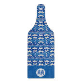 Chinese floral -double happiness snijplank (Voorkant)