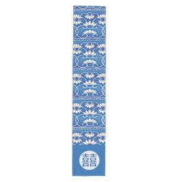 Chinese florale - dubbel geluk medium tafelloper