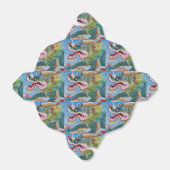 Chinese foo Dog/Lion Guardian Mural Bedankdoosjes (Uitgevouwen)