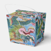 Chinese foo Dog/Lion Guardian Mural Bedankdoosjes (Achterkant)