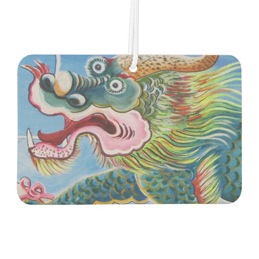 Chinese foo Dog/Lion Guardian Mural Luchtverfrisser (Achterkant)