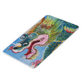 Chinese foo Dog/Lion Guardian Mural Magneet (Linkerzijde)