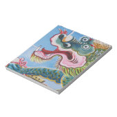 Chinese foo Dog/Lion Guardian Mural Notitieblok (Linkerzijde)