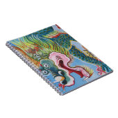 Chinese foo Dog/Lion Guardian Mural Notitieboek (Rechterzijde)