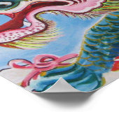 Chinese foo Dog/Lion Guardian Mural Poster (Hoek)