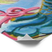 Chinese foo Dog/Lion Guardian Mural Poster (Hoek)
