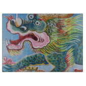 Chinese foo Dog/Lion Guardian Mural Snijplank (Voorkant)