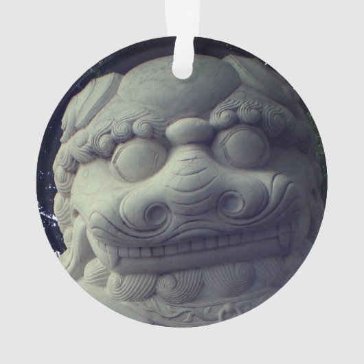 Chinese foo Dog Ornament (achterkant)