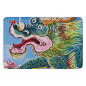 Chinese Foo-hond / Leeuwbewaker Muurschildering Magneet (Horizontaal)