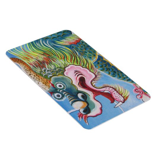 Chinese Foo-hond / Leeuwbewaker Muurschildering Magneet (Rechterzijde)