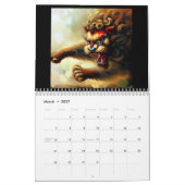 Chinese foo Lions #1 Kalender (Mar 2027)