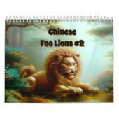 Chinese foo Lions #2 Kalender (Hoes)
