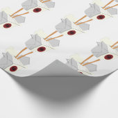 Chinese Food Takeout Box Cadeaupapier (Hoek)