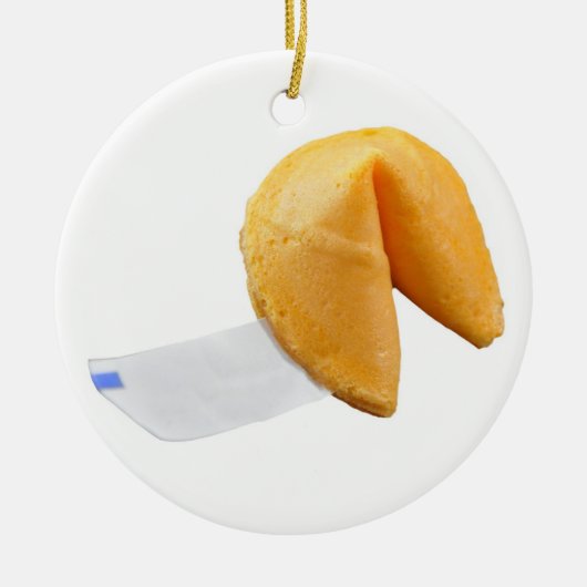 Chinese Fortune Cookie - SRF Keramisch Ornament (Voorkant)