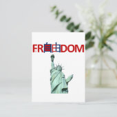 Chinese Freedom and Liberty Briefkaart (Staand voorkant)