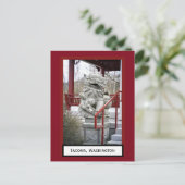 Chinese Fu Dog Tacoma, Briefkaart Washington (Staand voorkant)