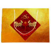 Chinese FU Luck lantaarn Paard Jaar gift LGB1 Groot Cadeauzakje (Voorkant)