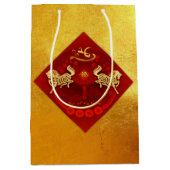 Chinese FU Luck lantaarn Paard Jaar gift MGB1 Medium Cadeauzakje (Voorkant)