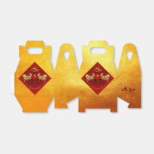 Chinese FU Luck lantaarn Paard Jaar Partij GFB01 Bedankdoosjes (Uitgevouwen)