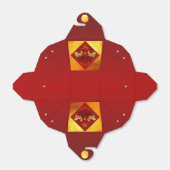 Chinese FU Luck lantaarn Paard Jaar Partij TOFB01 Bedankdoosjes (Uitgevouwen)