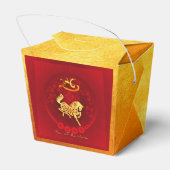 Chinese FU Luck lantaarn Paard Jaar Partij TOFB02 Bedankdoosjes (Achterkant)